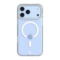 iPhone 17 Pro Max/18 Pro Max Tactical MagForce 2.0-deksel - sølv / gjennomsiktig