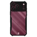 iPhone 17 Pro Max/18 Pro Max Tactical Quantum Stealth-deksel med forsterkede hjørner - klar / svart