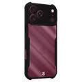 iPhone 17 Pro Max/18 Pro Max Tactical Quantum Stealth-deksel med forsterkede hjørner - klar / svart