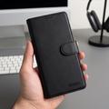 iPhone 17 Pro Max/18 Pro Max Tech-Protect 2-i-1 lommeboketui - kompatibel med Magsafe - svart