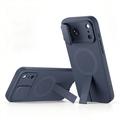 iPhone 17 Pro Max/18 Pro Max Tech-Protect Kevlar Aura-deksel - MagSafe-kompatibel - Marineblå