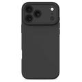 iPhone 17 Pro Max/18 Pro Max Tech-Protect flytende silikon-deksel - MagSafe-kompatibel - Svart