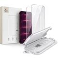 iPhone 17 Pro Max/18 Pro Max Tech-Protect OneTouch Set+ 2-pakning med Beskyttelsesglass - gjennomsiktig