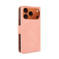 iPhone 17 Pro Max Kortholder Lommebokveske - Rosa