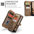 iPhone 17 Pro Max Caseme C30 Multifunksjonell Lommebok-deksel - Brun