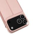 iPhone 17 Pro Max Dux Ducis Skin Pro Flip-deksel - Rosa