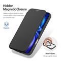 iPhone 17 Pro Max Dux Ducis Skin X Pro magnetisk flip-deksel - svart