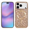 iPhone 17 Pro Max/18 Pro Max Galvanisert glitter-deksel - MagSafe-kompatibel