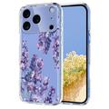 iPhone 17 Pro Max TPU-deksel med blomstermønster - Blåregn