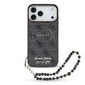 iPhone 17 Pro Max Guess 4G Strap Limited Edition-deksel - MagSafe-kompatibel - Svart