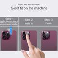 iPhone 17 Pro Max Imak 2-i-1 HD Kamera Linse Beskytter