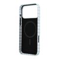 iPhone 17 Pro Max Karl Lagerfeld Hundetannsfarget harpiksplate-deksel - MagSafe-kompatibelt - blått
