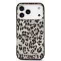 iPhone 17 Pro Max Karl Lagerfeld IML Leopard-deksel - MagSafe-kompatibel - Brun