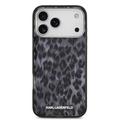 iPhone 17 Pro Max Karl Lagerfeld IML Leopard-deksel - MagSafe-kompatibel - Grå