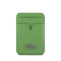 iPhone 17 Pro Max Lacoste Iconic Petit Pique MagSafe-deksel og magnetisk kortholder - grønn