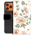 iPhone 17 Pro Max Premium Lommebok-deksel - Floral