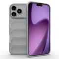 iPhone 17 Pro Max Rugged TPU-deksel - Lysegrå