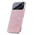 iPhone 17 Pro Max Glitrende Glitter Hybrid-deksel - Rosa