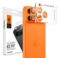 iPhone 17 Pro Max Spigen Glas.tR Ez Fit Optik Pro XL kameralinsebeskytter - Oransje