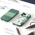 iPhone 17 Pro Max Stilig magnetisk flipp-deksel med RFID-kortspor