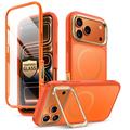 iPhone 17 Pro Max Supcase i-Blason Ares Flip Mag MagSafe-deksel - Korall