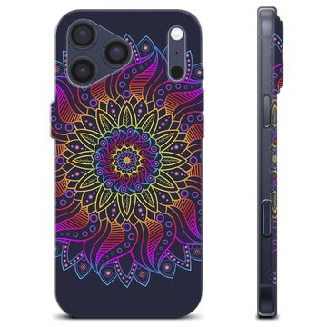 iPhone 17 Pro Max TPU-deksel - Fargerik Mandala