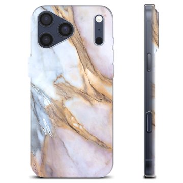 iPhone 17 Pro Max TPU-deksel - Elegant Marmor