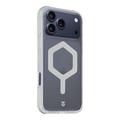 iPhone 17 Pro Max Tactical MagForce Hexagon-deksel - MagSafe-kompatibel - hvit / Gjennomsiktig