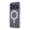 iPhone 17 Pro Max Tactical MagForce Hexagon-deksel - MagSafe-kompatibel - hvit / Gjennomsiktig