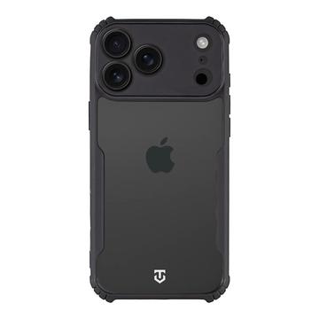 iPhone 17 Pro Max Tactical Quantum Stealth-deksel med forsterkede hjørner - klar / svart