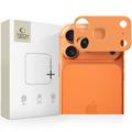 iPhone 17 Pro Max Tech-Protect Camalloy Fit+ kamerabeskytter i aluminium - Kosmisk oransje