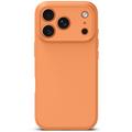 iPhone 17 Pro Max Tech-Protect flytende silikon-deksel - MagSafe-kompatibel - Kosmisk oransje