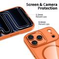iPhone 17 Pro Max Tech-Protect Magmat Deksel - MagSafe-kompatibel - Kosmisk oransje / Klar