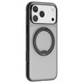 iPhone 17 Pro Max Torras O Fitness-deksel med 360 kickstand - MagSafe-kompatibel - Svart