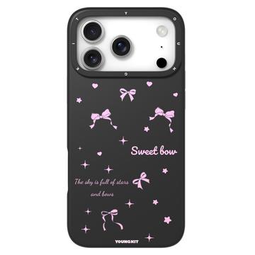 iPhone 17 Pro Max Youngkit Sweetheart Story Series MagSafe TPU-deksel - Søt sløyfe