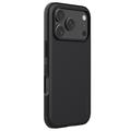 iPhone 17 Pro Nillkin Super Frosted Shield Pro Hybrid-deksel - Svart