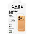 iPhone 17 Pro PanzerGlass Care Fashion Slim X-Ray-Deksel - Gjennomsiktig
