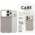 iPhone 17 Pro PanzerGlass Care Fashionable Samba-deksel - MagSafe-kompatibel - Vanilje