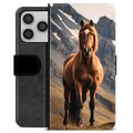 iPhone 17 Pro Premium Lommebok-deksel - Hest