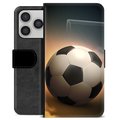 iPhone 17 Pro Premium Lommebok-deksel - Fotball