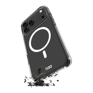 iPhone 17 Pro Puro Impact Clear D3O Hybrid-deksel - MagSafe-kompatibel - gjennomsiktig