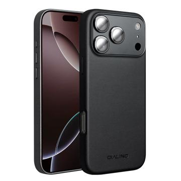iPhone 17 Pro Qialino Premium MagSafe-deksel - Svart