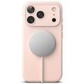 iPhone 17 Pro Ringke Liquid Silicone MagSafe Deksel - Rosa Sand