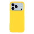 iPhone 17 Pro Gummiert Plastdeksel - Gul