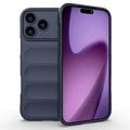 iPhone 17 Pro Rugged TPU-deksel - Mørkeblå