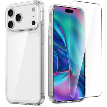 iPhone 17 Pro Saii 2-i-1 TPU-deksel & Beskyttelsesglass