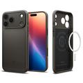 iPhone 17 Pro Spigen Thin Fit Mag MagSafe Deksel - Våpenmetall