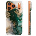 iPhone 17 Pro TPU-deksel - Jade Marmor