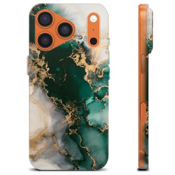 iPhone 17 Pro TPU-deksel - Jade Marmor