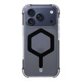 iPhone 17 Pro Tactical MagForce Hexagon-deksel - MagSafe-kompatibel - svart / gjennomsiktig